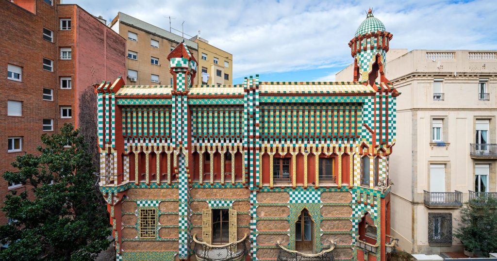 Casa Vicens is one of the Best Things to do in Barceloan