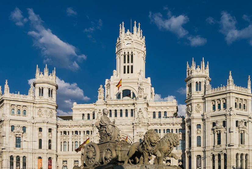 Cibeles Palace in Madrid