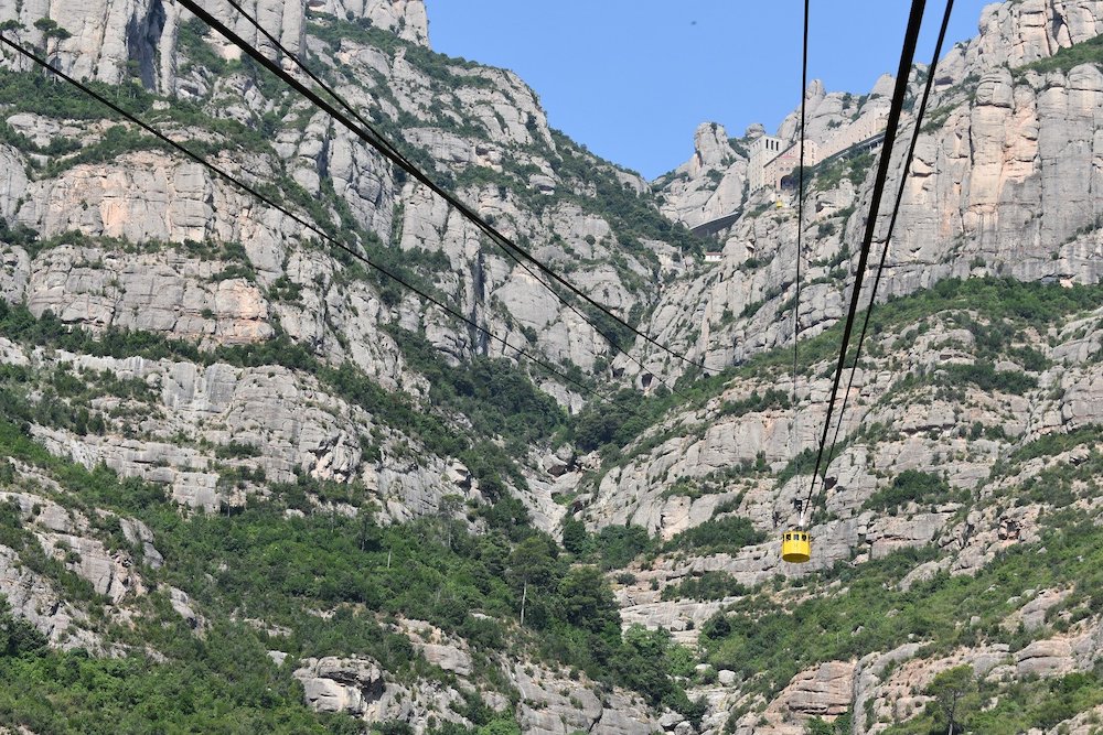 Montserrat-from-barcelona-cable-car