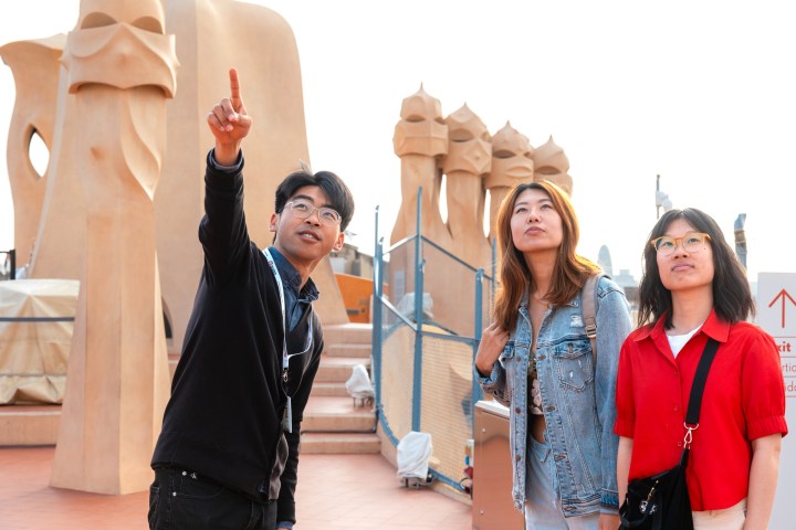 a group of people posing for the camera