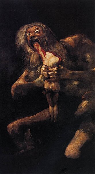Saturn Devouring His Son